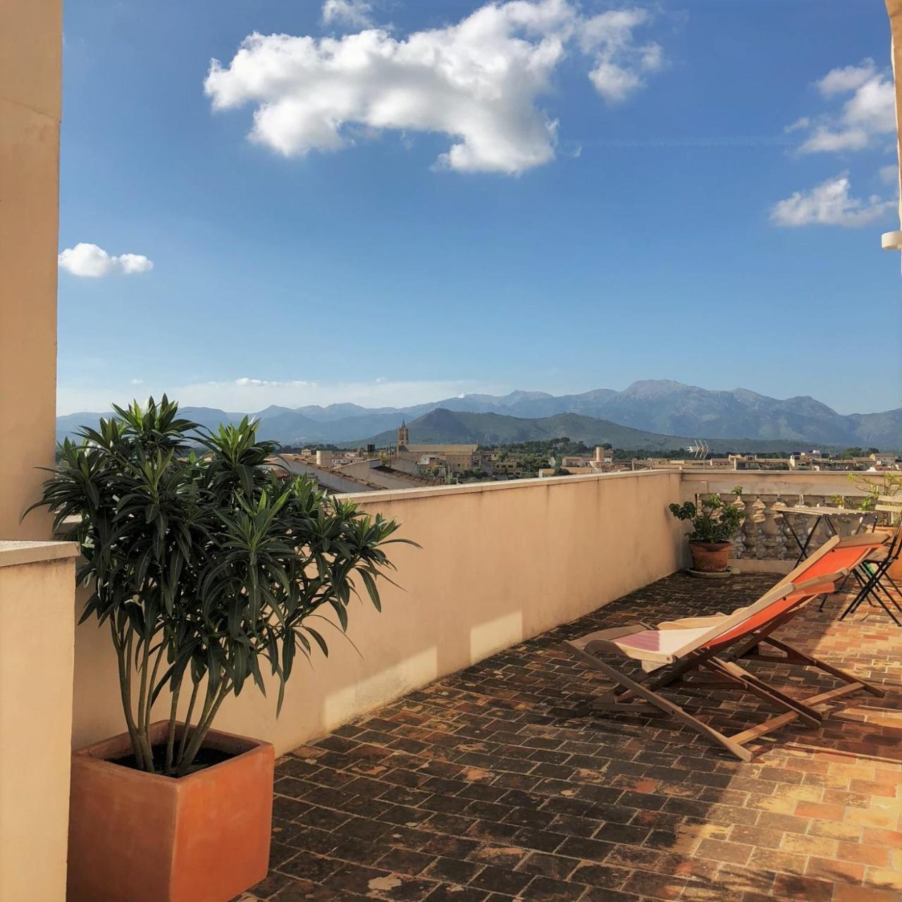 Vista De La Vila - Turismo De Interior. Llubí Exterior foto